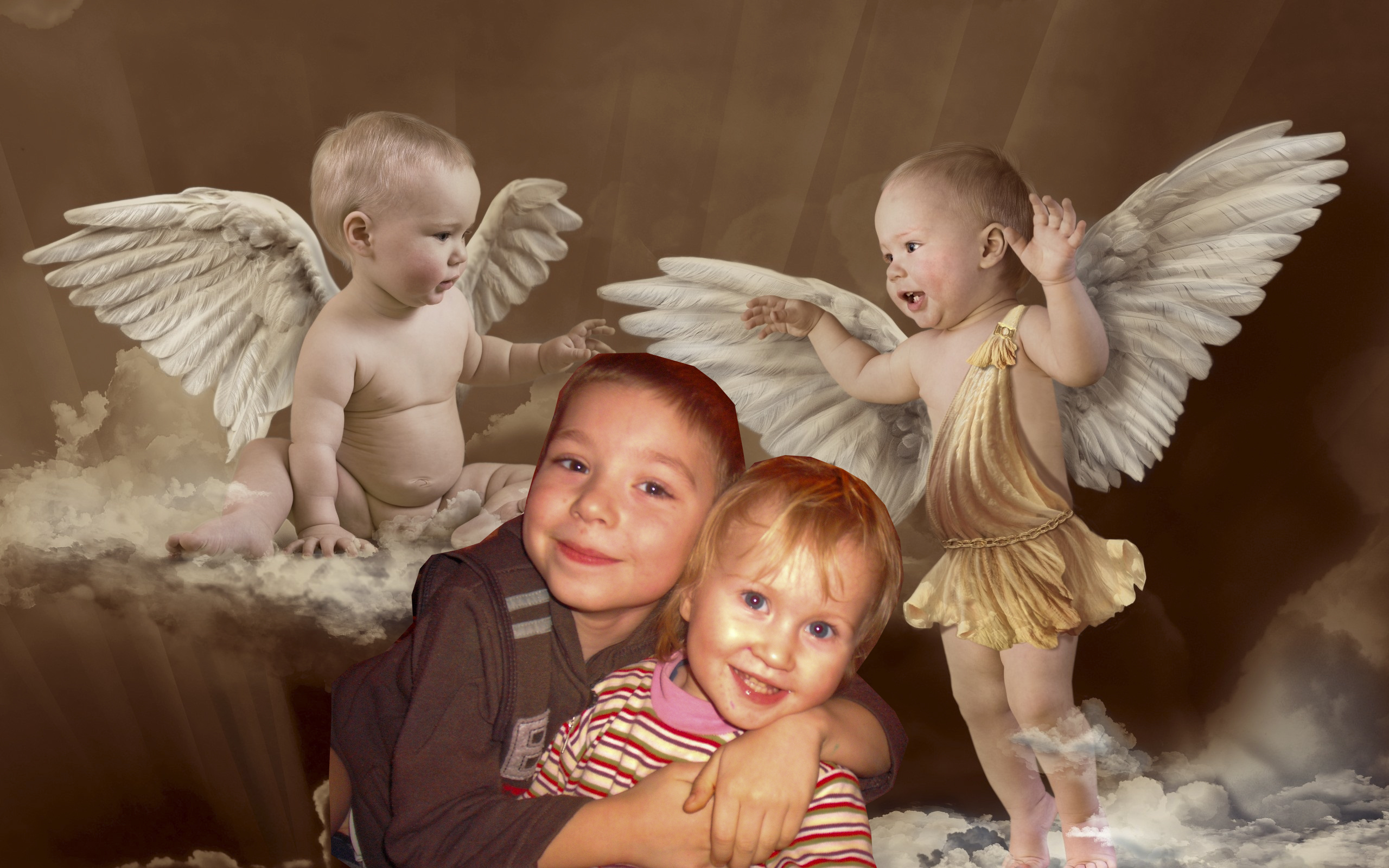 Как душа выбирает маму до рождения. Ангелочки Эстетика. Фон с ангелочками. Два ангела Эстетика. Маленький ангел обои.
